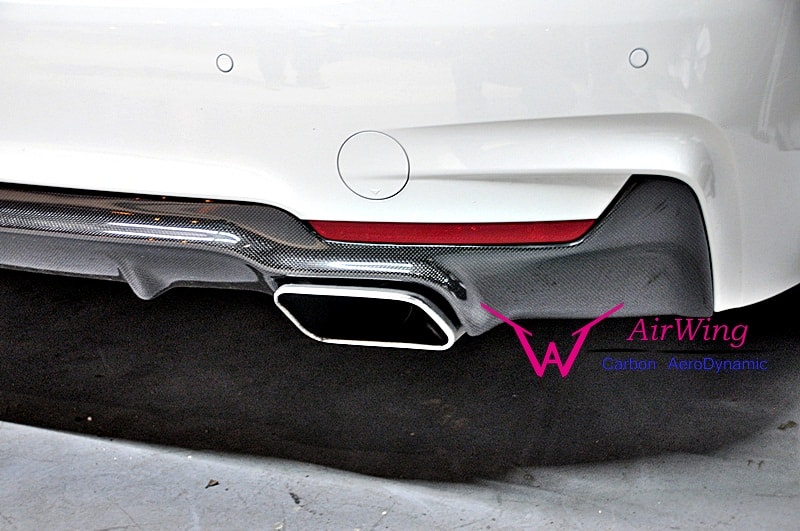 /BMW F32 M TECH 3D rear diffuser 3